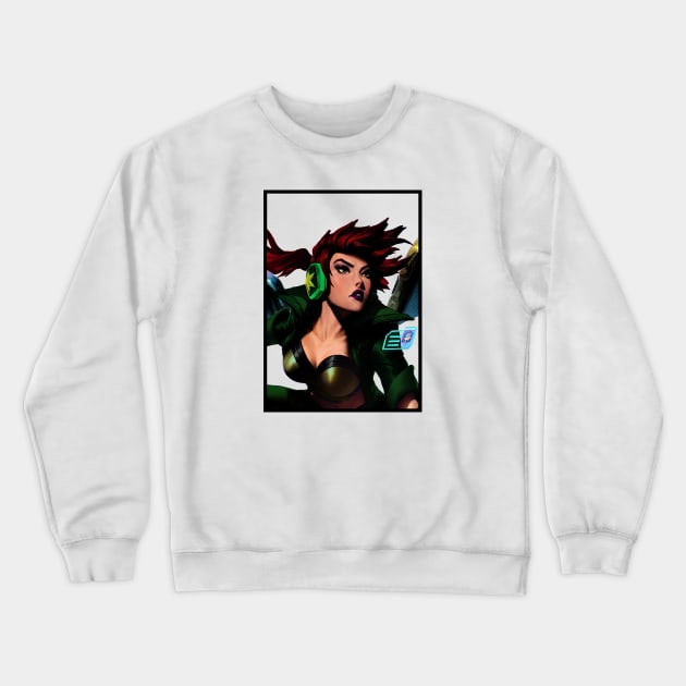 Arcade Kaisa [PopArt] Crewneck Sweatshirt by mycko_design